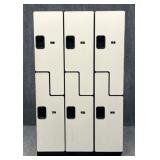 Lockers.com Storage System w / 6 Spaces