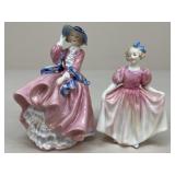 Royal Doulton Porcelain Figures / 2 pc