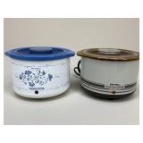 1 Qt. Rival Crock-Ette Slow Cookers / 2 pc