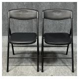 Pair of CosCo Folding Chairs