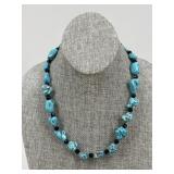 Turquoise Beaded Necklace