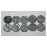 Buffalo Nickels/ 10 pc