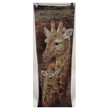 Woven Giraffe Tapestry