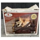 Gas Log Set - Emberglow Charred River Oak 24" Set