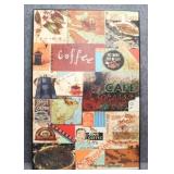 Coffee Collage Enhanced Print