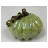 Art Glass Pumpkin