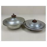 Hammered Aluminum Casseroles - B.W. Buenilum