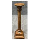 Wood Column / Fern Stand