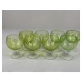 Cabbage Wine Glasses/8 pc