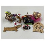 Dachshund Ornaments/ 7 pc