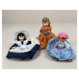 Madame Alexander Dolls/ 3 pc