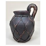 Decorative Clay Pitcher