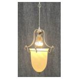 Light Fixture w/ Brushed Nickel Finish