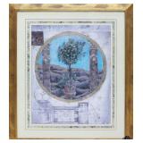 Susan Lorell Topiary Print