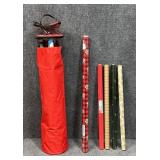 Wrapping Paper Keeper w/ Paper