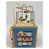 Wooden Activity Cube