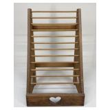 Wood Magazine Rack
