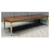 10 ft Davis Cabinet Co Dining Table w/ 3 leaves