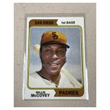 Willie McCovey 1974 Topps Baseball Card