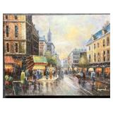 Large Original Painting on Canvas Signed