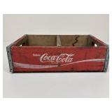 Coca-Cola Wood & Metal Crate