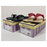 Sz. 6 Brighton Sandals|2 Pairs