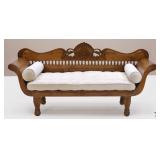 Javanese Teak Wood Plantation Bench / Settee