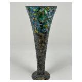 Mosaic Glass Tile Vase