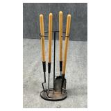 Fireplace Tools w/Stand