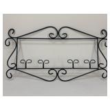 Wrought Iron Hat Rack
