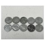 Buffalo Nickels / 10 ct