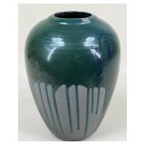 Ceramic Vase w/ Drip Glaze