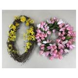 Spring Wreaths / 2 pc