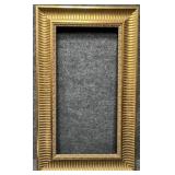 Gold Tone Open Frame