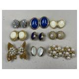 Costume Earrings / 9 Pairs