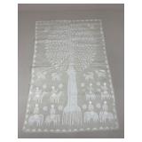 Tilonia Bazaar White Tree of Life Tapestry