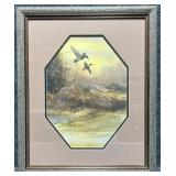 Tom Sander S/N Print "Late Arrivals-Mallards"