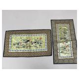 Silk Tapestry Panels / 2 pc