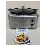 Cuisinart Slow Cooker w/ Recipe Book