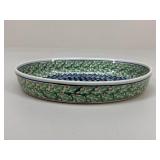 Boleslawiec Pottery Oval Baker