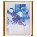 Lounging Woman Print