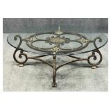 Metal & Glass Coffee Table