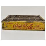 Coca-Cola Wood & Metal Crate