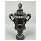 Resin Urn w/ Lid
