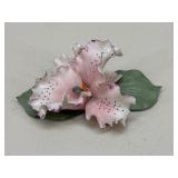 Royal Crown Capodimonte Porcelain Orchid
