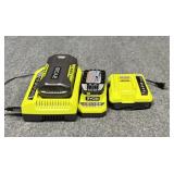 Ryobi Batteries & Chargers