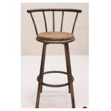 Industrial Style Bar Height Barstool