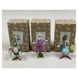 Patience Brewster Ornaments / 3 pc