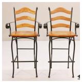 Pair of Bar Height Barstools
