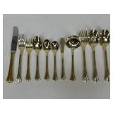 Royal Limited Gold-Plate Flatware|54 pc